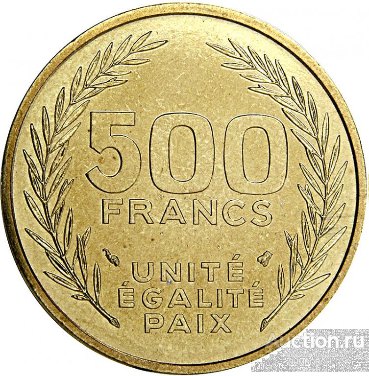 Джибути 500 франков, 1989-2010 UNC