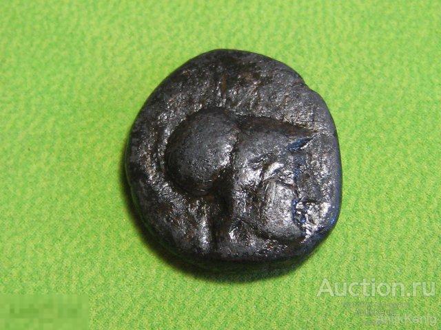 Монета Греция до н.э. Бронза Оригинал 