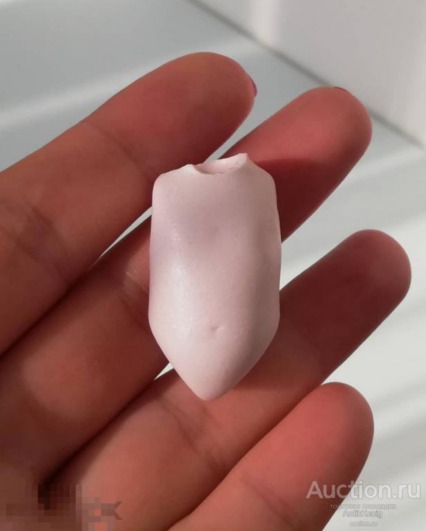 Антикварное фарфоровое тельце Куколки Розовый Бисквит Начало 20 века Германия 