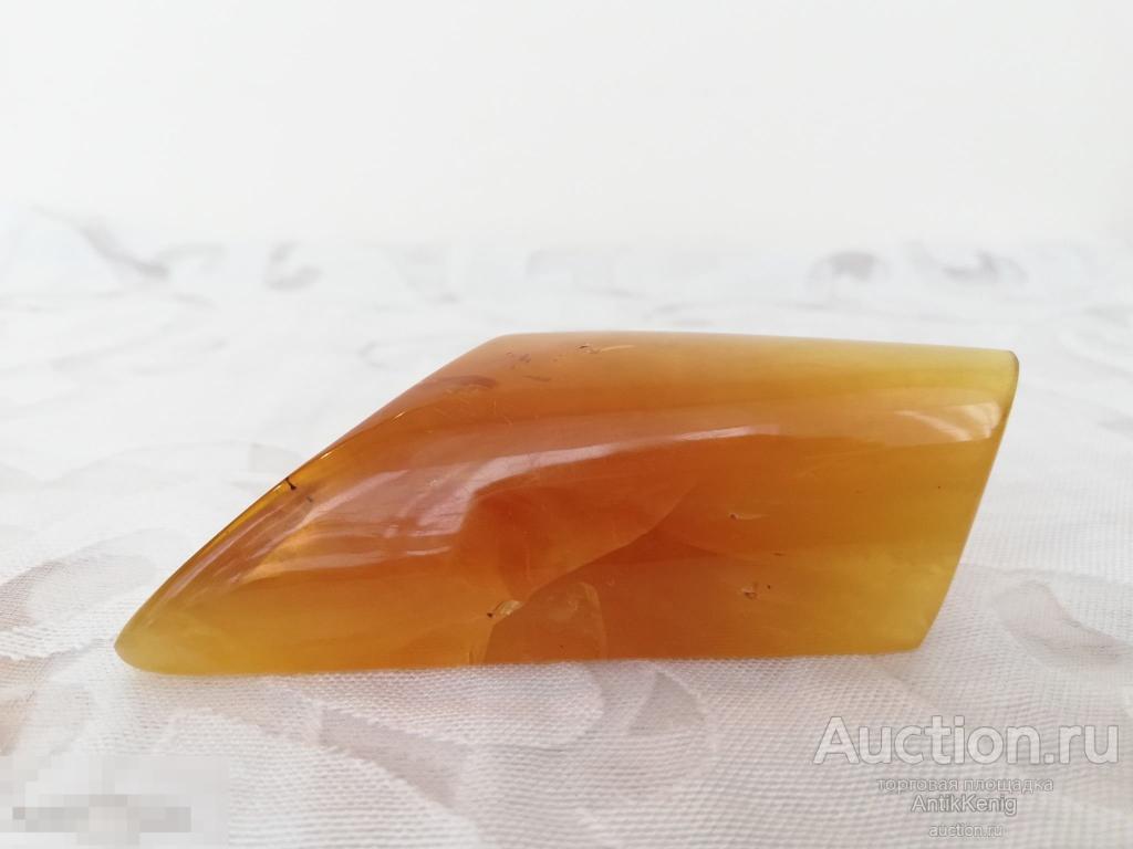 Настольное украшение Янтарь Вес 41,7 гр.  Натуральный Балтийский Янтарь 