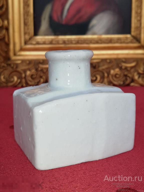 № 107 Фарфоровая Чернильница Начало 20 века Германия Кёнигсберг 