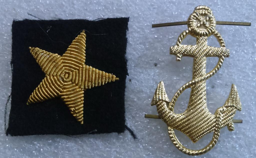 ВМФ СССР. ФЛОТ. ЯКОРЬ и ШИТАЯ ЗВЕЗДА. ОДНИМ ЛОТОМ