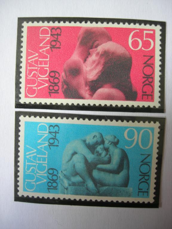 Норвегия 1969 скульптура   MNH