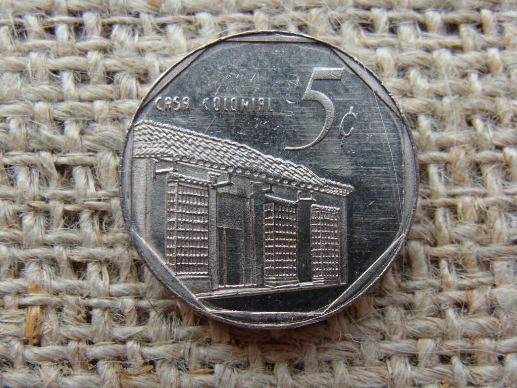 5 сентаво 1998 год. Куба