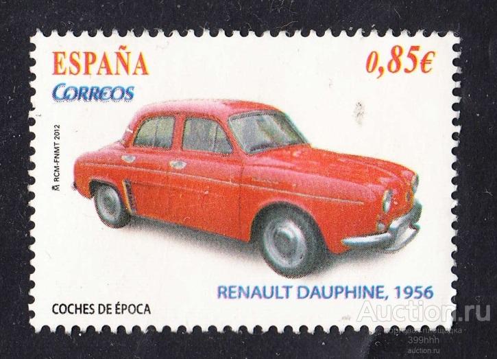 транспорт АВТОМОБИЛИ Европа Испания 2012 0.85€(*)