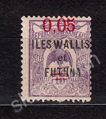 ФРАНЦИЯ Надпечатки  УОЛЛИС И ФУТУНА 1922 МИХЕЛЬ 32 (а.) 