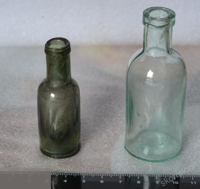 Оригинал стекло бутылка старинная 