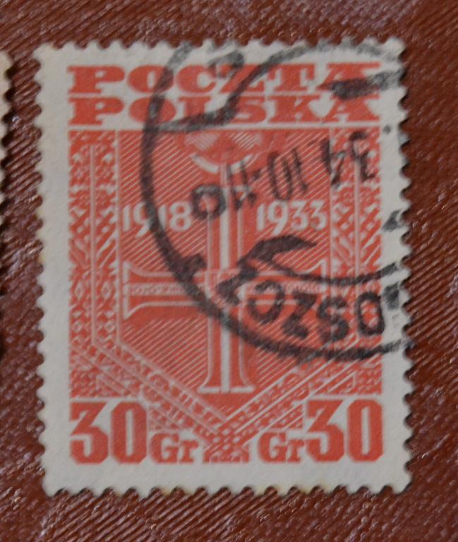 Польша 1933 год  15 лет независимости. Крест независимости  Гаш - 2