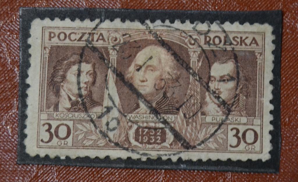 Польша 1932 год 200 лет со дня рождения Джорджа Вашингтона Гаш - 2