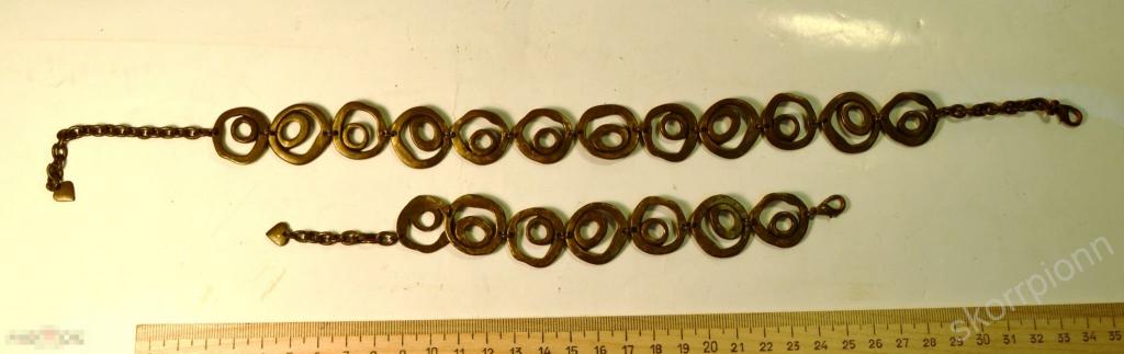 цепь  браслет авторская работа   винтаж   сохран    (а.ВЛ30) 