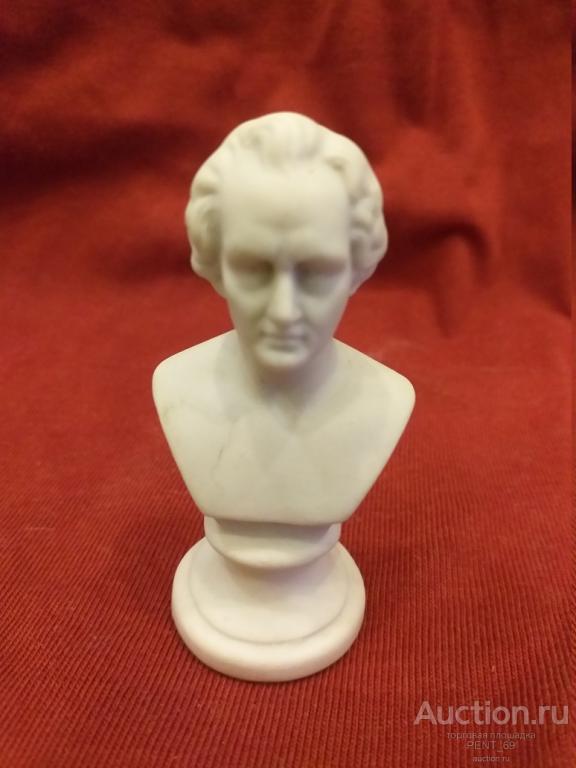 БЮСТ.БИСКВИТ.ГЁТЕ.GOETHE.ГЕРМАНИЯ.