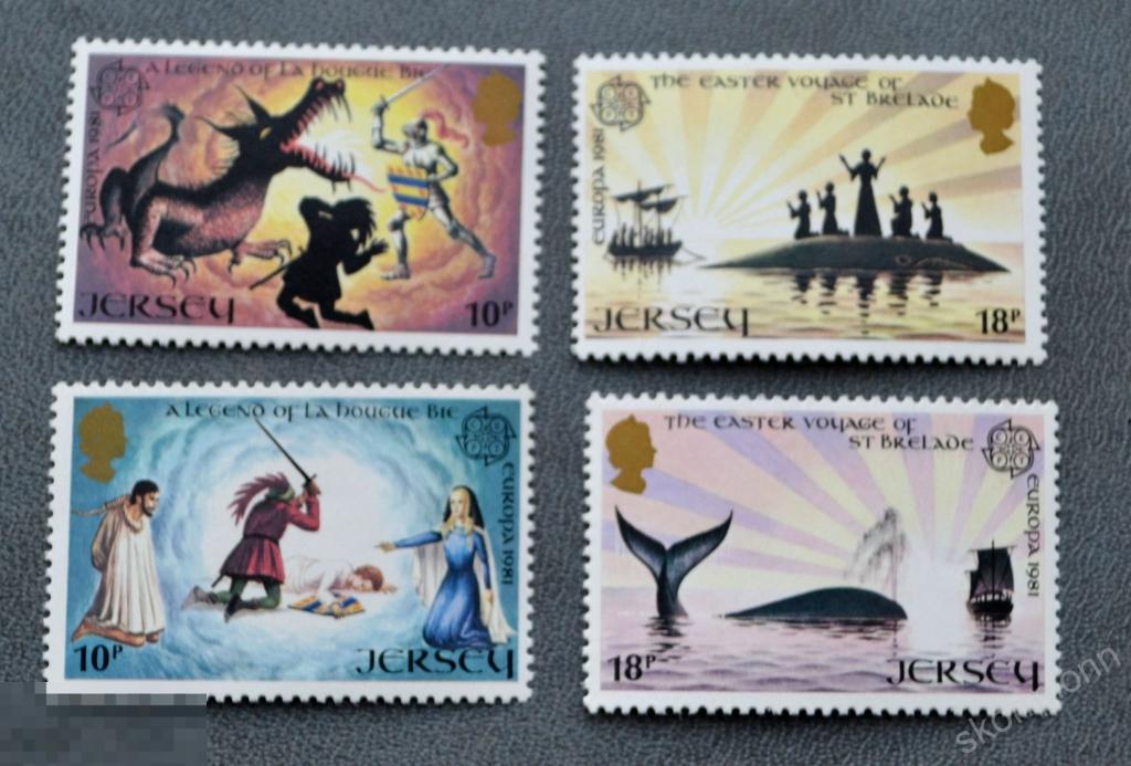 1981 Джерси  ** корабль сказки флот  этнос  чистая      (а.44.2) 