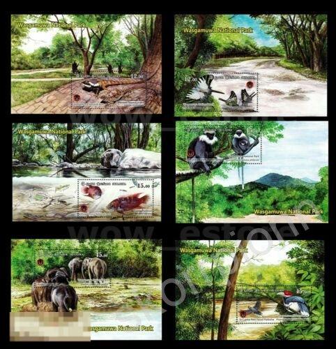 2019  Шри-Ланка  **фауна  животные парки  блоки  MNH  чистая 