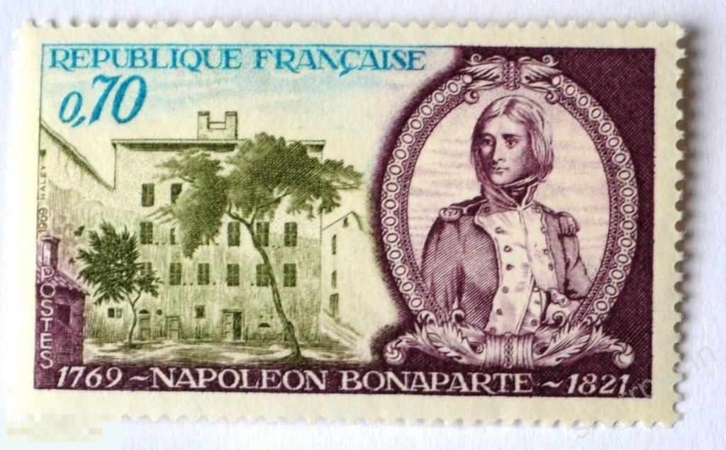 Франция   1969  Наполеон  архитектура  (MNH) ** c.15. 