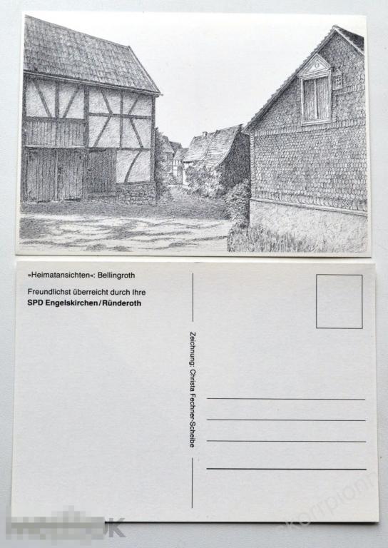 открытка Германия  Архитектура Дом   , новая  чистая     (с.) 