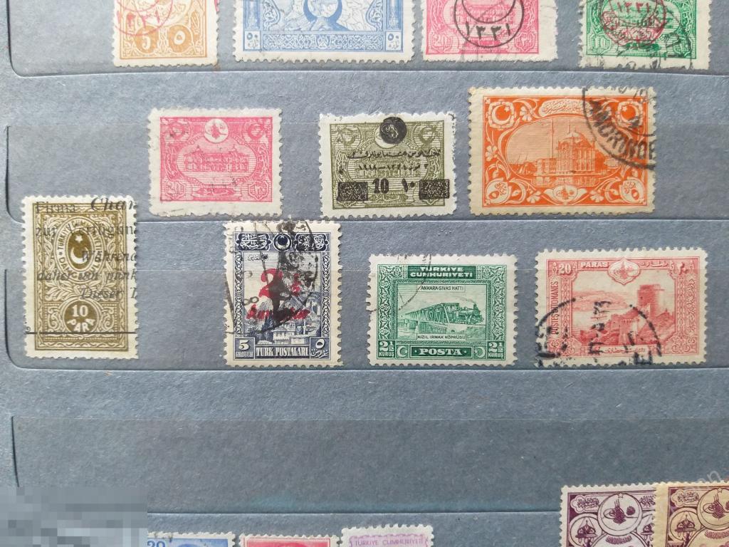 Турция   ранние марки  знаменитости   этнос  Распродажа коллекции  (а.40.16) 