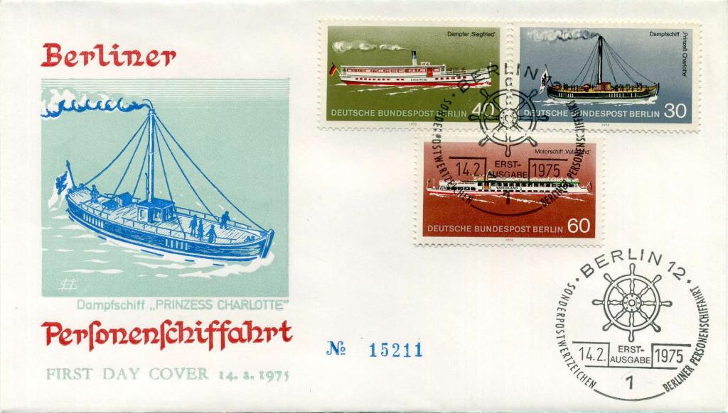 Западный Берлин (Б0658) КПД Корабли 1975 Флот