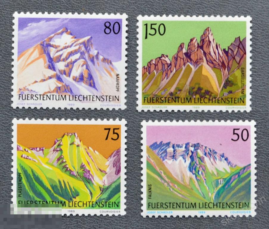 1989 Лихтенштейн **   природа  этнос чистая  (а.45.11.) 