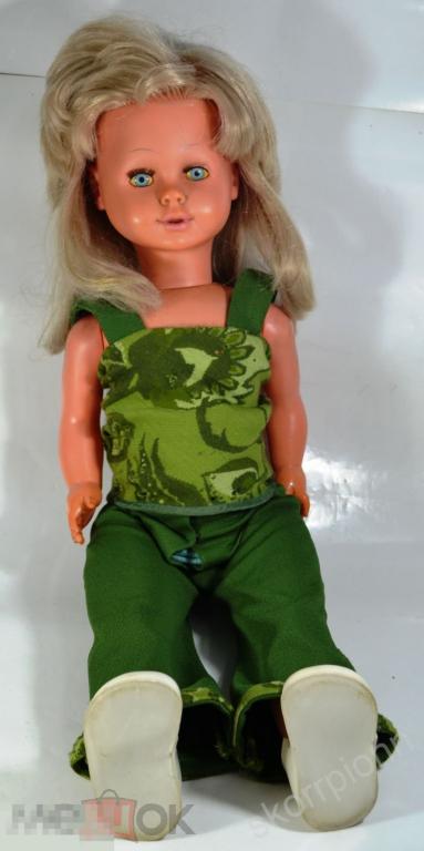 Кукла Редкая  пупс игрушка детская Германия  ГДР   сохран винтаж   (а.ВЛ47) 