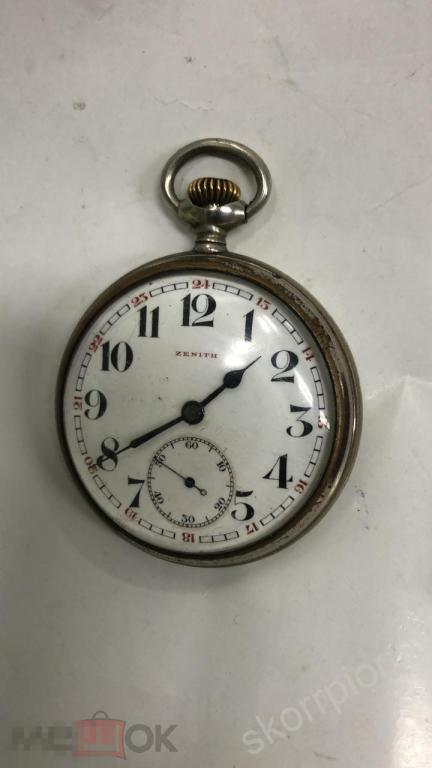 часы карманные  Швейцарские часы , рабочие на ходу 1900 г  (а.ВЛ) 