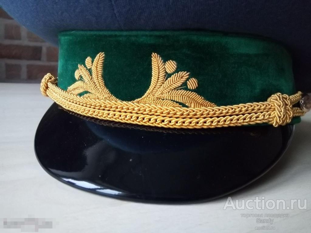 Фуражка генерала Таможни СССР. Оригинал. Без кокарды. Без носки.