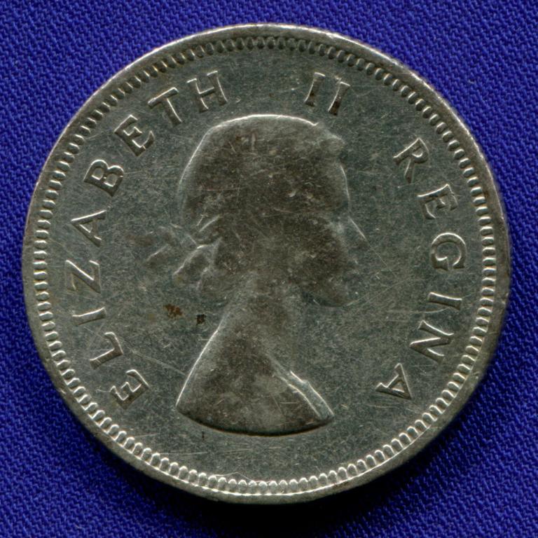 Южная Африка 2 шиллинга 1954 F