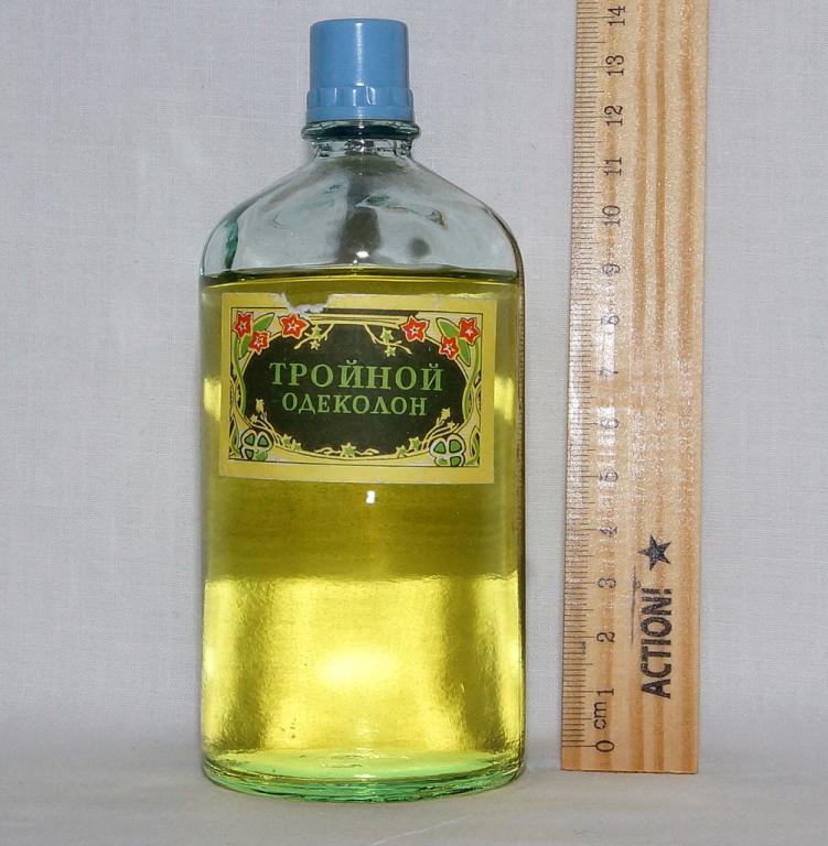 *Одеколон ТРОЙНОЙ  ф-ка НОВАЯ ЗАРЯ  группа  "В"   СССР ВИНТАЖ  ( 1 )