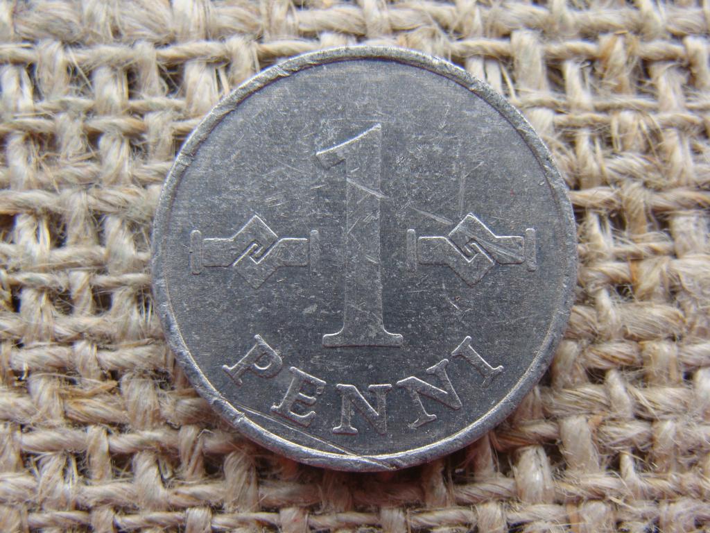 1 пенни 1978 год. Финляндия