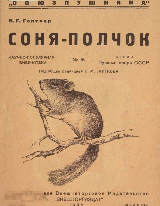 Соня-полчок / внешторгиздат 1932 / книга в формате PDF 