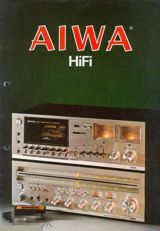 Каталог радиоаппаратуры AIWA 1976 / книга в PDF 