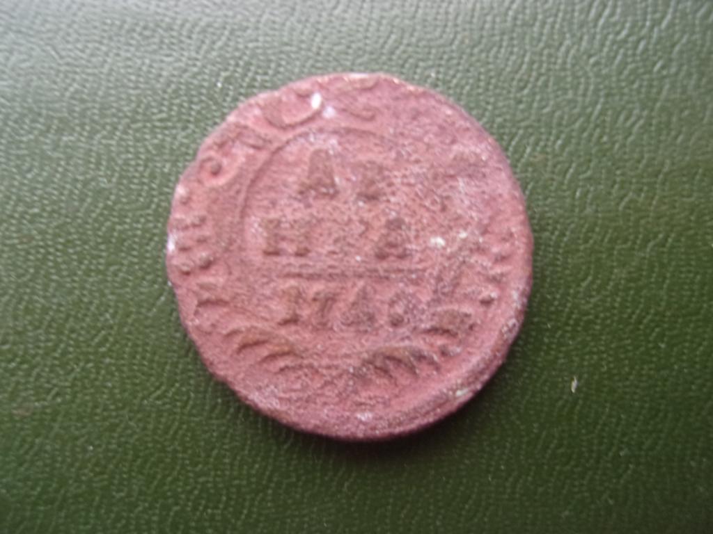 Денга 1740 года. Оригинал. — покупайте на Auction.ru по выгодной цене ...