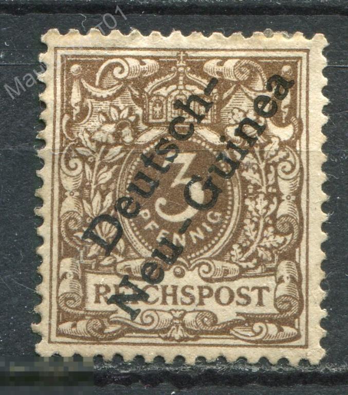 Германия. Рейх. 1897. Новая Гвинея. Надпечатка. № 1. * 