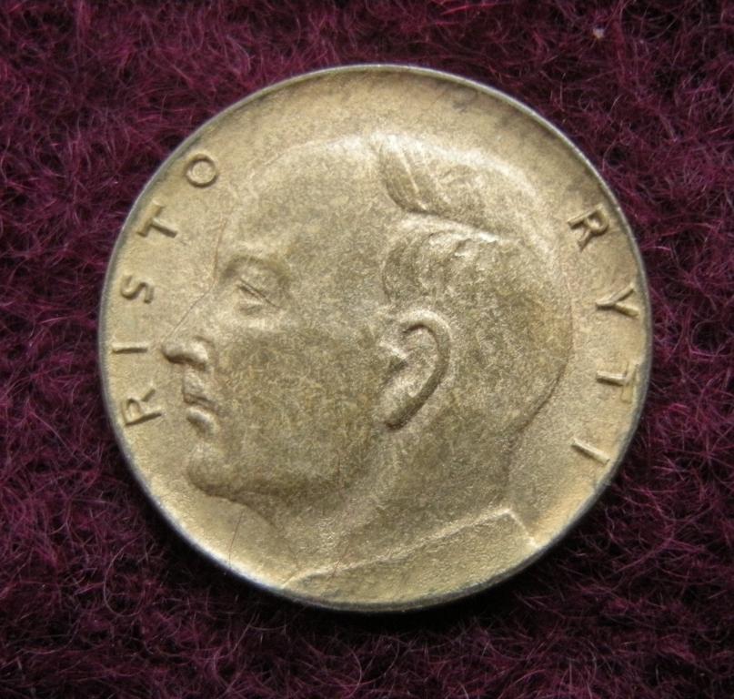 Жетон Банка Финляндии Risto Ryti (Ристо Рюти) 1964 Серия Президенты Финляндии
