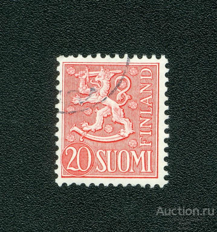 1956 г. Финляндия - Герб 1954 года (s2440)