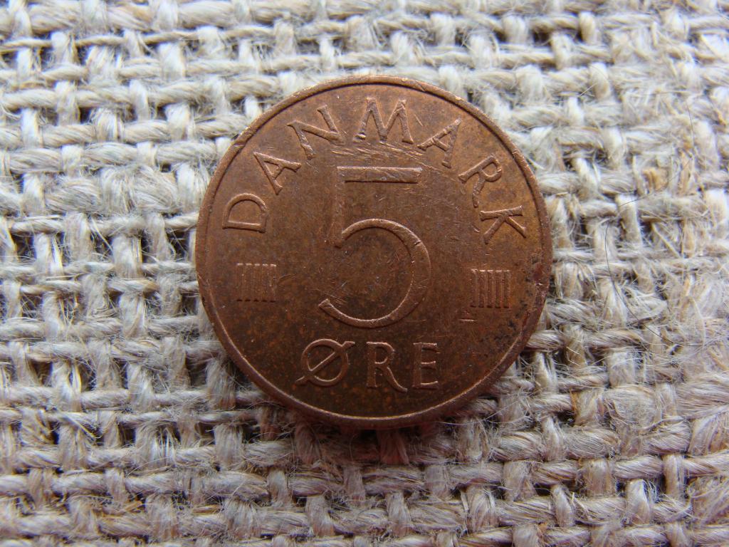 5 эре 1973 год. Дания