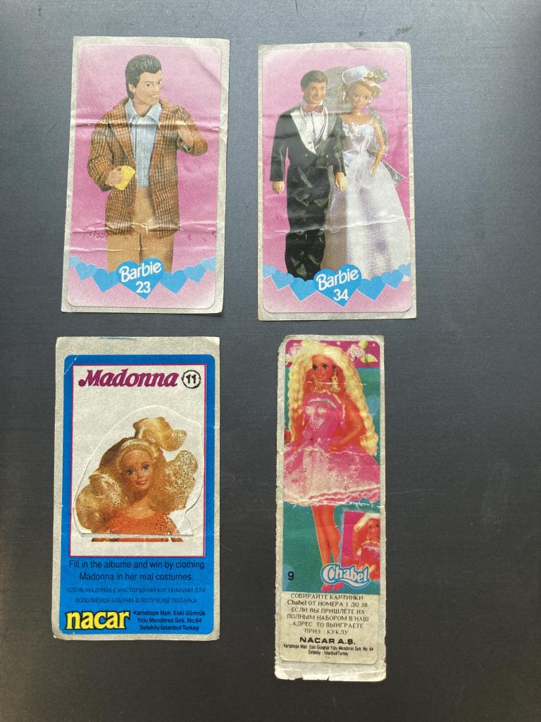 Barbie разные, 4 штуки
