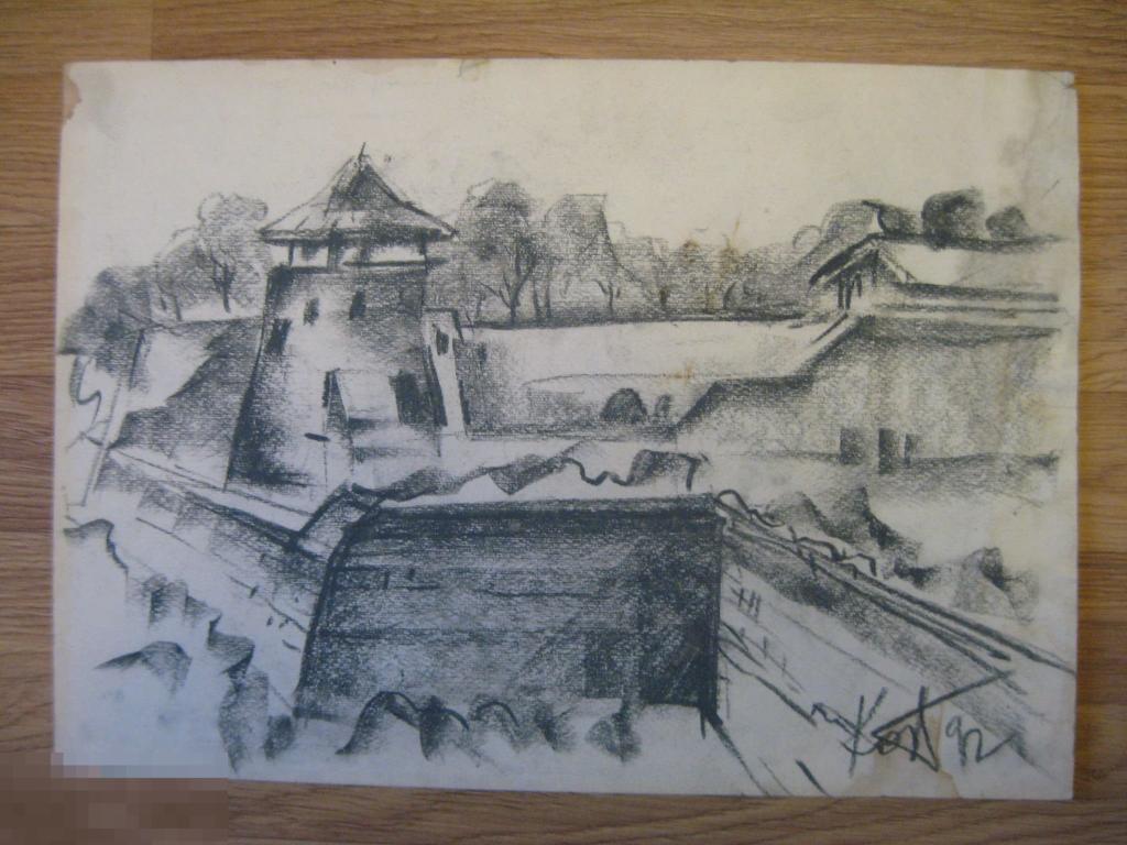 Костеша С.В.(1957-2013) 42х30см Рисунок