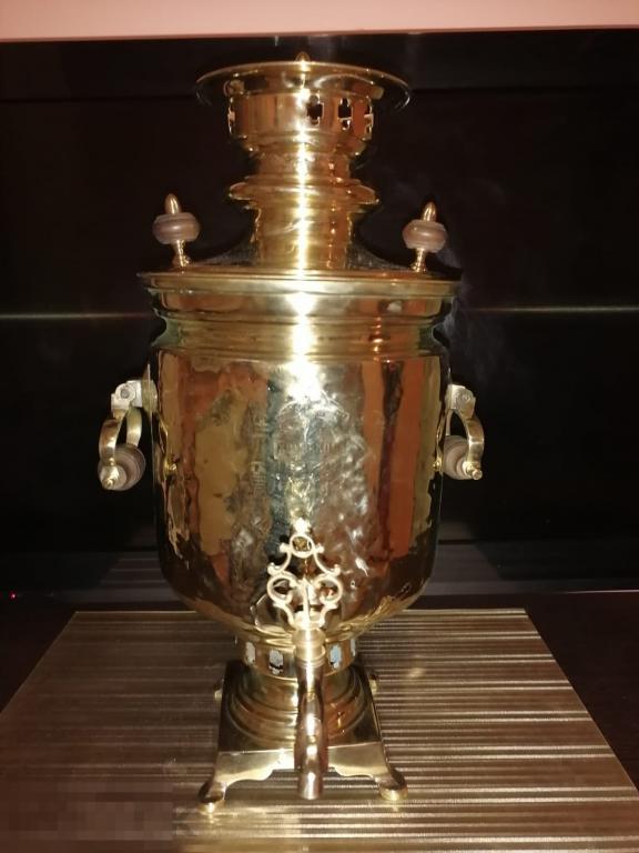 Царский самовар на дровах "Хохрякова" редкий 