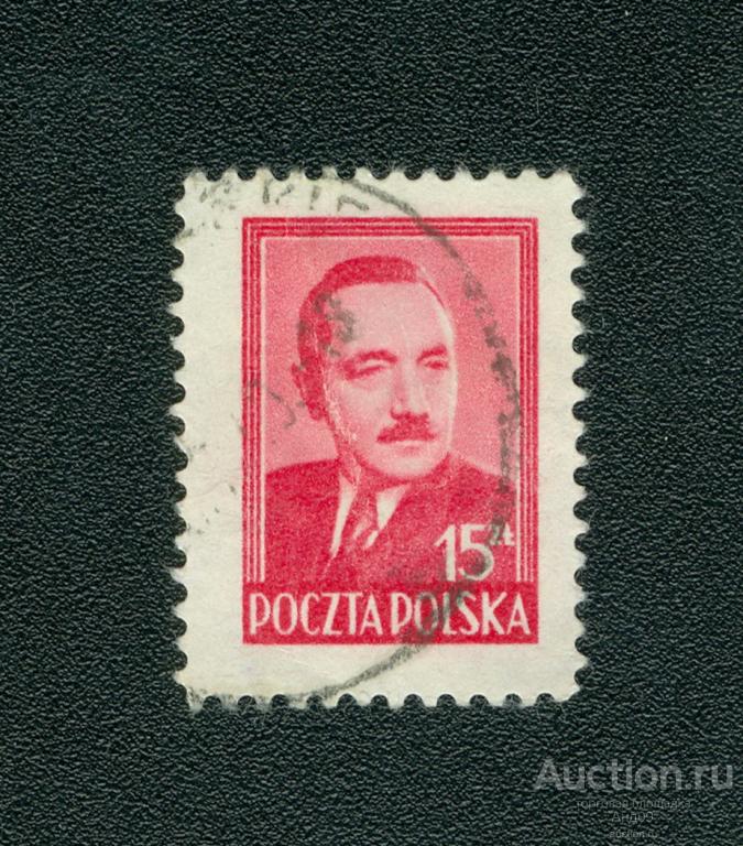 1948 г. Польша - Президент Болеслав Берут (s2830)