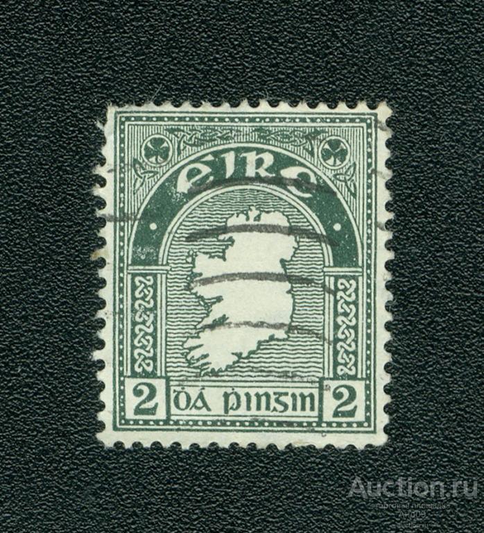 1940 г. Ирландия – Карта Mi:74A (s2833)