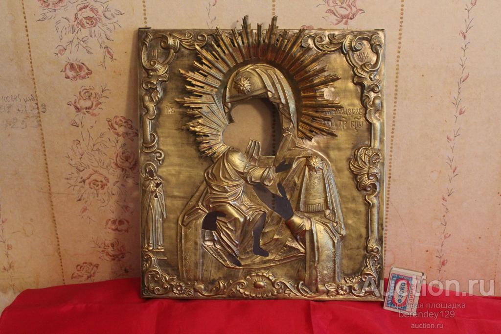 Оклад иконы   Феодоровская Б.М.  31,5 х 28,5 см .