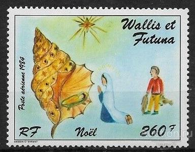 Уоллис и Футуна 1984 пс АВИА MNH 8е кат