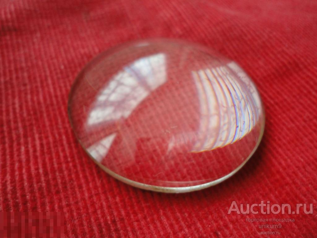 Линза,лупа  стекло СССР. 57мм. 