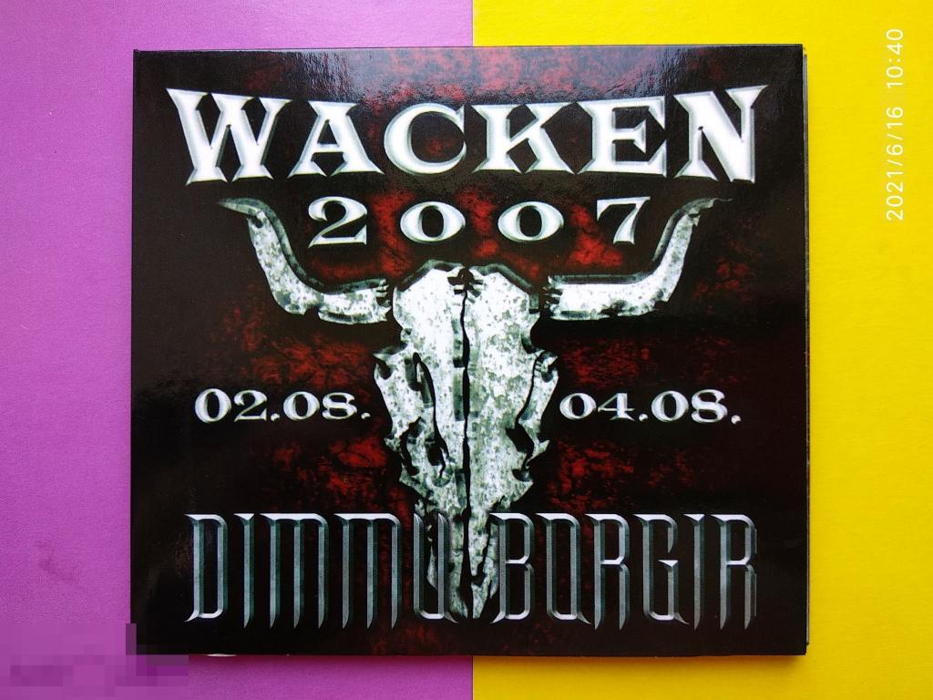 DIMMU BORGIR - Wacken 2007-02.08/04.08 (DVD) Музыка