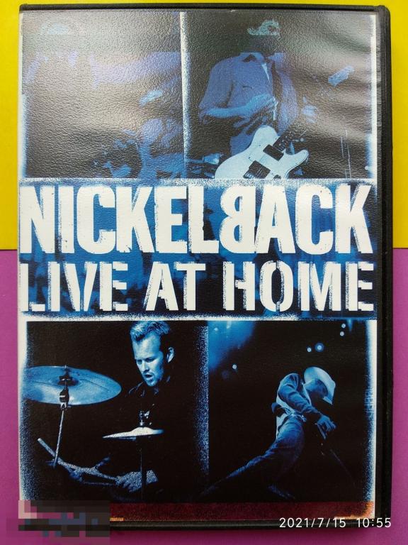 NICKELBACK - Live At Home (DVD) Музыка.