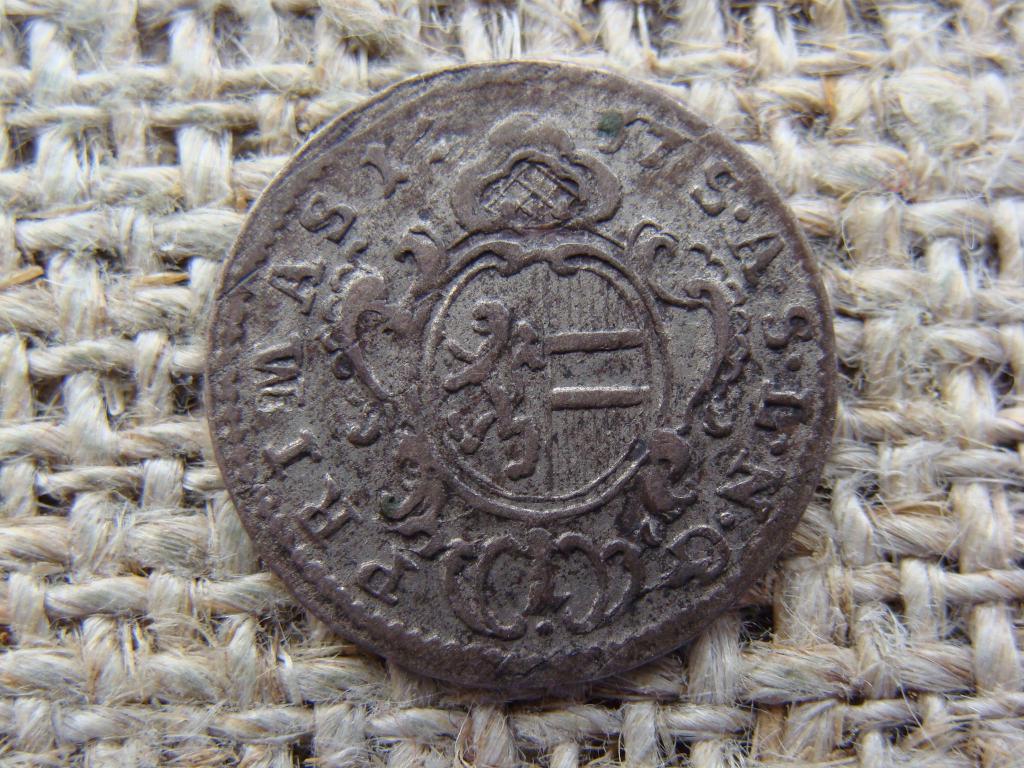 1 крейцер 1757 год. Сигизмунд фон Шраттенбах. архиепископство Зальцбург. РЕЛЬЕФ !!!