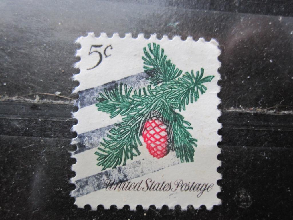 США  серия "Рождество 1964", Веточка хвойного дерева