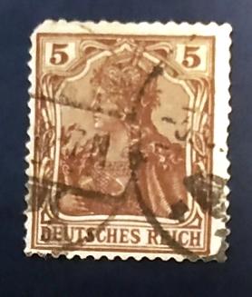 Германия 1920 Германия Sc# 118 Used