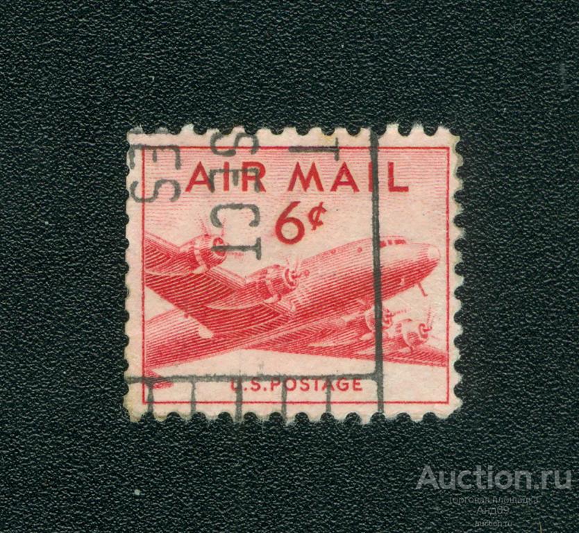 1949 г. США – Самолет DC-4 (s3239)