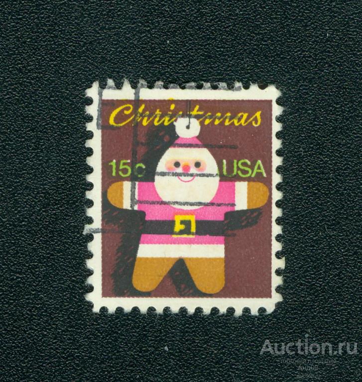 1979 г. США - Рождественская Елка. Санта-Клаус (s3193)